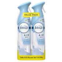 Febreze Air Febreze Air Freshener Spray Odor-Fighting Room Spray Linen & Sky, 2ct, 8.8 Fluid ounce