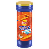 Lay's Stax Potato Crisps, Buffalo Wings with Ranch Flavored, 5.5 Ounce