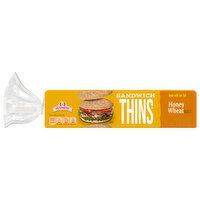 Brownberry Sandwich Thins Sliced Sandwich Thins, 6 count, 12 oz, 6 Each