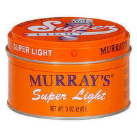 Murray's Pomade & Hair Dressing, Super Light, 3 Ounce