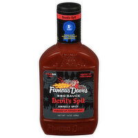 Famous Dave's BBQ Sauce, Devil's Spit, Hot, 19 Ounce