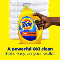 Tide Tide Simply Simply Oxi Boost + Ultra Stain Release, 31 Fluid ounce