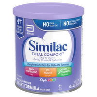 Similac Total Comfort Infant Formula, Milk-Based Powder, OptiGro, 0-12 Months, 12.6 Ounce