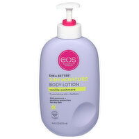 EOS Shea Better Body Lotion, 24H Moisture, Vanilla Cashmere, 16 Fluid ounce