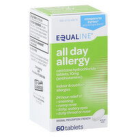 Equaline All Day Allergy, Tablets, 60 Each