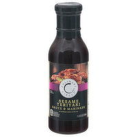 Culinary Circle Sauce & Marinade, Sesame Teriyaki, 11.8 Fluid ounce