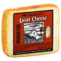 Natural Valley Cheese, Goat, Muenster, 8 Ounce