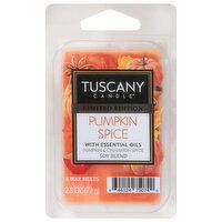 Tuscany Candle Wax Melts, Pumpkin Spice, 6 Each