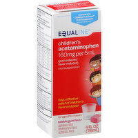 Equaline Acetaminophen, Bubble Gum Flavor, Children's, 4 Ounce