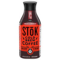 Stok Coffee Beverage, Cold Brew, Bold & Smooth, Black, 48 Fluid ounce