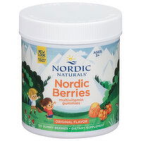 Nordic Naturals Nordic Berries, Multivitamin, Gummies, Original Flavor, 120 Each