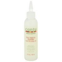 Cantu Hair & Scalp Oil, Tea Tree & Jojoba Oil, Shea Butter, 6 Ounce