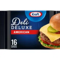 Kraft American Cheese Slices, 16 Each