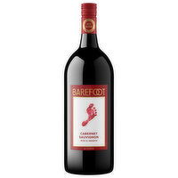 Barefoot Cellars Cabernet Sauvignon Red Wine 1.5L Bottle, 1.5 Litre