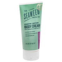 The Seaweed Bath Body Cream, Hydrating, Soothing, Lavender, 6 Ounce