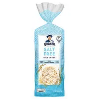 Quaker Rice Cakes, Salt Free, 4.47 Ounce