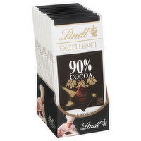 Lindt Dark Chocolate, 90% Cocoa, 1 Each