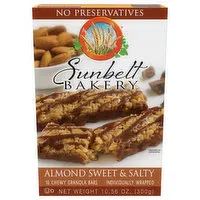 Sunbelt Bakery Granola Bars, Chewy, Almond Sweet & Salty, 8 Each