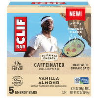 Clif Bar Vanilla Almond Energy Bars, 5 Each