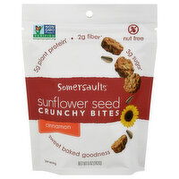 Somersaults Crunchy Bites, Sunflower Seed, Cinnamon, 5 Ounce