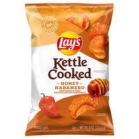 Lay's Potato Chips, Honey Habanero, Kettle Cooked, 8 Ounce