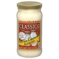 Classico Pasta Sauce, Alfredo, Extra Creamy, 15 Ounce