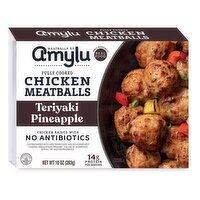 Amylu Foods Teriyaki Pineapple Chicken Meatballs, 10 Ounce