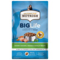 Rachael Ray Nutrish Big Life Dog Food, Savory Chicken, Veggies & Barley Recipe, 14 Pound