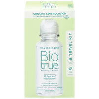 Biotrue Multi-Purpose Solution, Contact Lens Solution, Travel Kit, 2 Fluid ounce