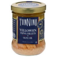 Tonnino Tuna Fillets, in Olive Oil, Yellowfin, 6.7 Ounce