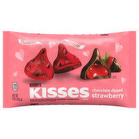 Hershey's Kisses Milk Chocolate, Chocolate Dipped Strawberry, 9 Ounce