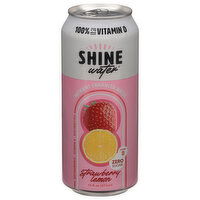 Shine Water Zero Sugar Strawberry Lemon Water, 16 Fluid ounce