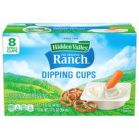 Hidden Valley The Original Ranch Topping & Dressing, Dipping Cups, 8 Each