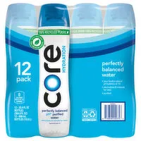 Core Hydration Water Beverage, 12 Pack, 12 Each