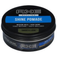 Axe Smooth Look Shine Pomade, Styling, Medium Hold, 2.64 Ounce