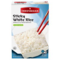 InnovAsian Rice, White, Sticky, 18 Ounce