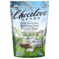 Chocolove Milk Chocolate Eggs, Marshmallow Filled, 7.05 Ounce