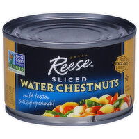 Reese Water Chestnuts, Sliced, 8 Ounce