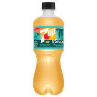7-UP Soda, Tropical, Zero Sugar, 20 Fluid ounce