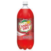 Canada Dry Ginger Ale, Cranberry, 2.1 Quart