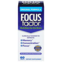 Focus Factor Nutrition for the Brain, Tablets, 60 Each