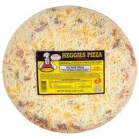 Heggies Pizza Pizza, Thin Crust, Six Pack, 30 Ounce