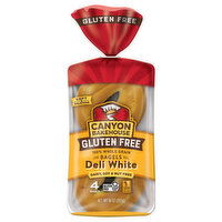 Canyon Bakehouse Gluten Free Deli White Bagels, 4 Each