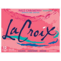 LaCroix Sparkling Water, Razz-Cranberry, 12 Each