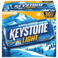 Keystone Light Beer, 30 Pack, 30 Each