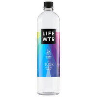 LifeWtr Triple Filtered Distilled Water, 33.8 Fluid ounce