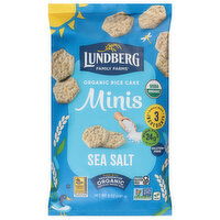 Lundberg Family Farms Organic Sea Salt Minis Rice Cake, 5 Ounce
