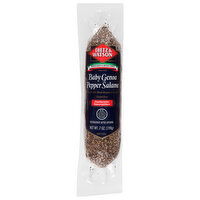 Dietz & Watson Genoa Salame, Pepper, Baby, 7 Ounce