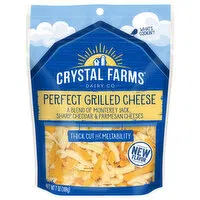 Crystal Farms Cheese, Perfect Grilled, Thick Cut, 7 Ounce