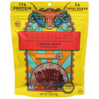 Vacadillos Beef, Air Dried, Carne Seca, Chipotle Honey, Medium, 2 Ounce